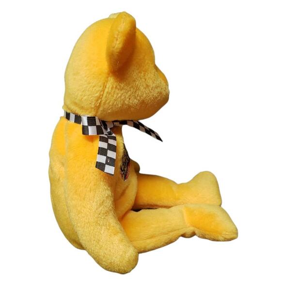 TY Daytona 500 • Nascar • 50th Anniversary Racing Gold Beanie Baby - Picture 5 of 8